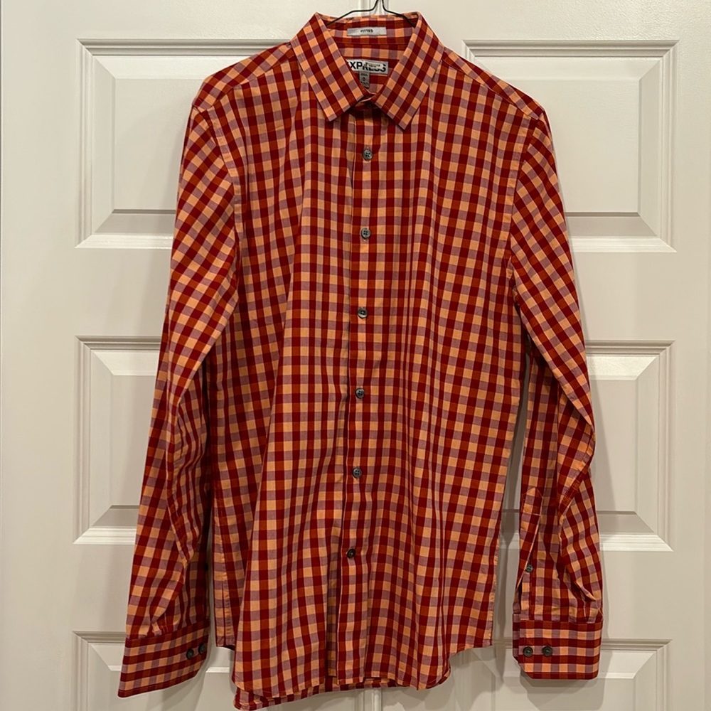 Express Men’s Fitted Button down Medium